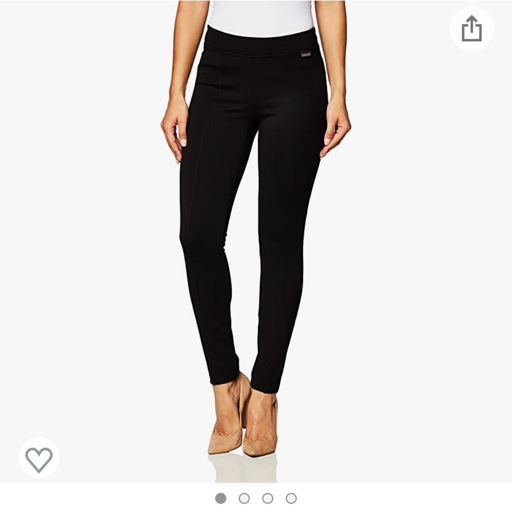 Calvin Klein Women's Modern Essential Legging Jean, Black, X-Large